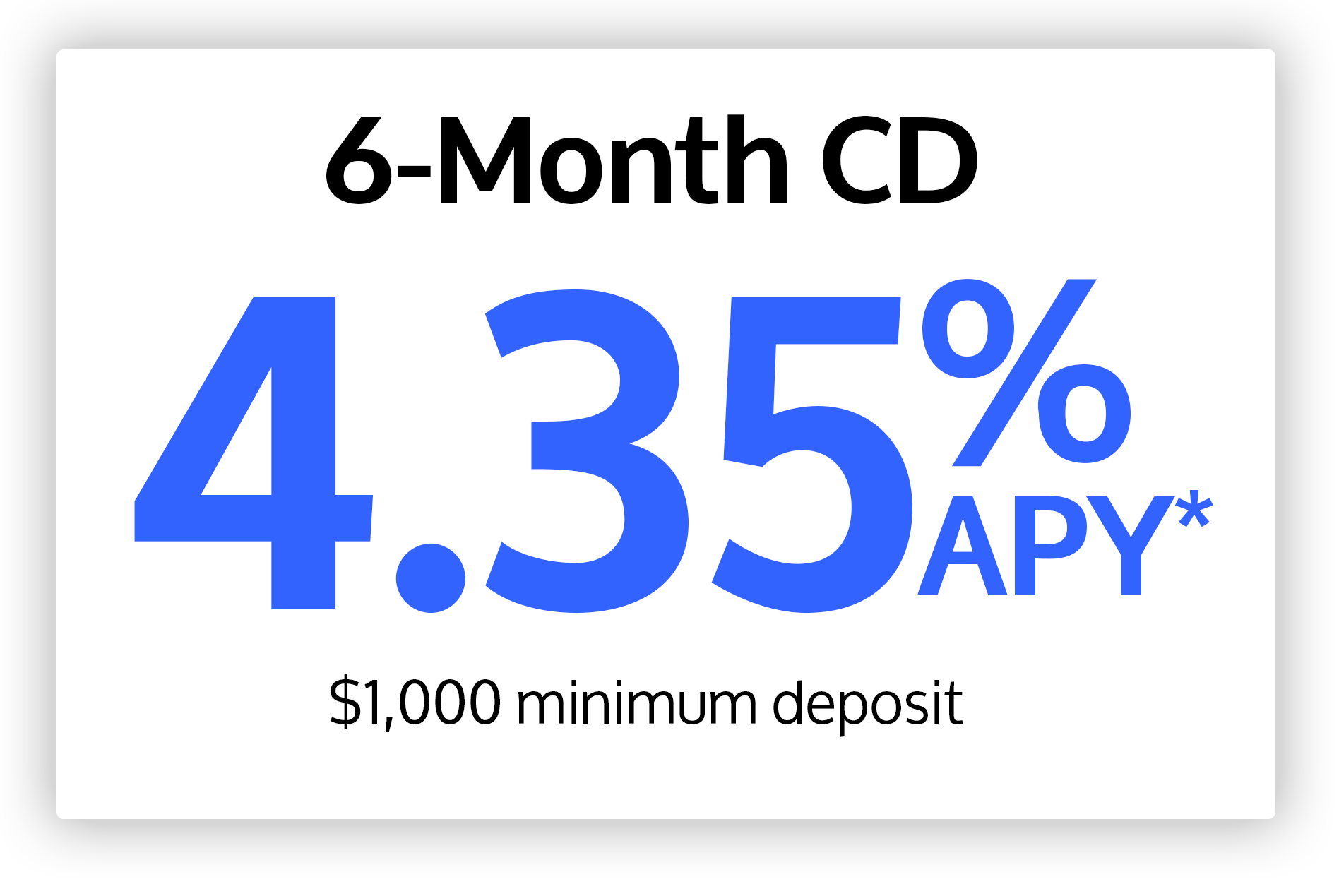 6-month CD 4.35%