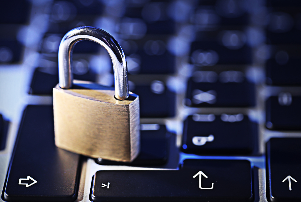 Lock on a keyboard